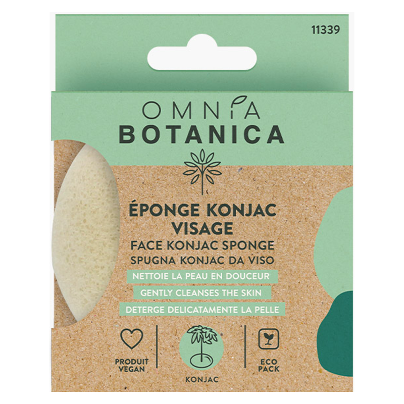 Omnia Botanica Éponge konjac visage Omnia Botanica Éponge konjac visage
