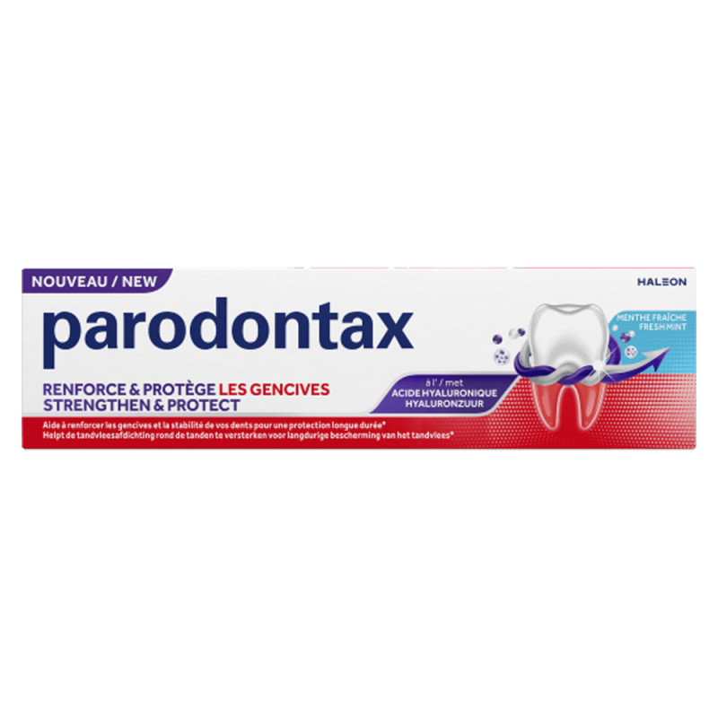 Parodontax Renforce et Protège Gencives Dentifrice menthe fraîche 75ml Parodontax Renforce et Protège Gencives Dentifrice menthe fraîche 75ml