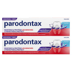 Parodontax Renforce et Protège Gencives Dentifrice menthe fraîche 2x75ml