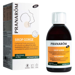 Pranarôm Aromaforce Sirop gorge bio 150ml
