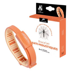 Pharmavoyage Bracelet Anti-moustiques Orange
