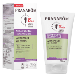 Pranarôm Shampooing traitant 2 en 1 anti-poux & lentes 150ml