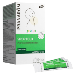 Pranarôm Aromaforce Sirop toux junior bio 20 x 5ml
