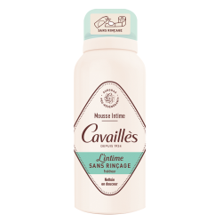 Cavaillès Mousse Intime sans rinçage Fraîcheur 100ml
