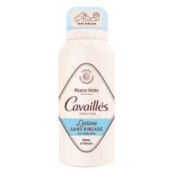 Cavaillès Mousse intime sans rinçage avec anti-bactérien 100ml