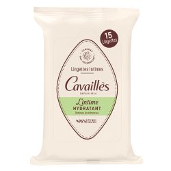 Cavaillès 15 Lingettes Intimes Hydratant