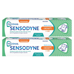 Sensodyne Pro-émail Dentifrice Enfants 0-6 ans lot de 2x50ml