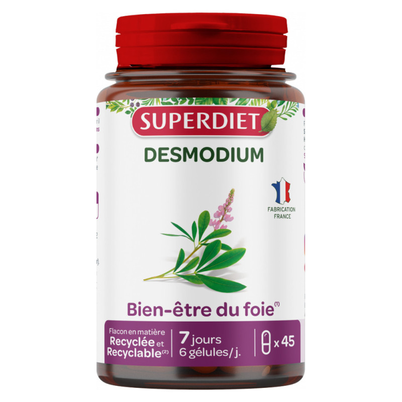 Superdiet Desmodium 45 gélules Superdiet Desmodium 45 gélules