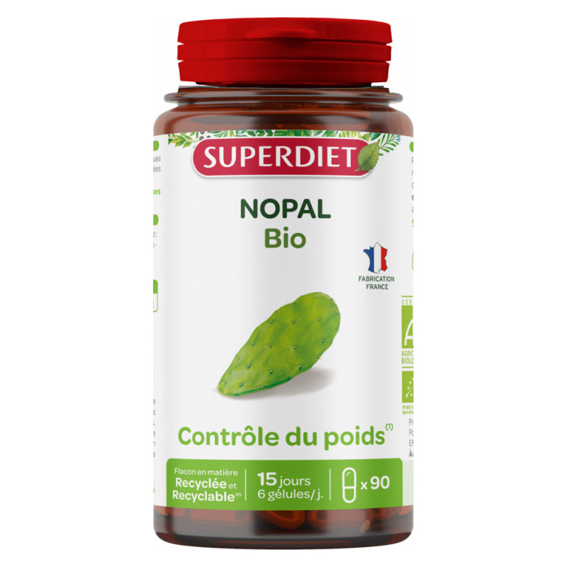 Superdiet Nopal Bio 90 gélules