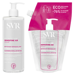 SVR Sensifine AR Eau Micellaire 400ml + Eco-recharge 400ml