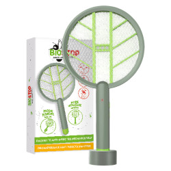 Biostop Raquette Anti-insectes rechargeable