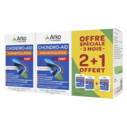 Arkopharma Chondro-Aid 100% Articulation Fort lot de 3x60 gélules
