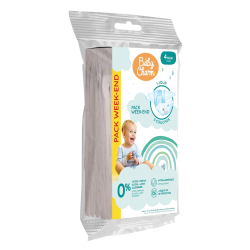 Babycharm Couches maxi pack week-end T4 sachet de 5 changes