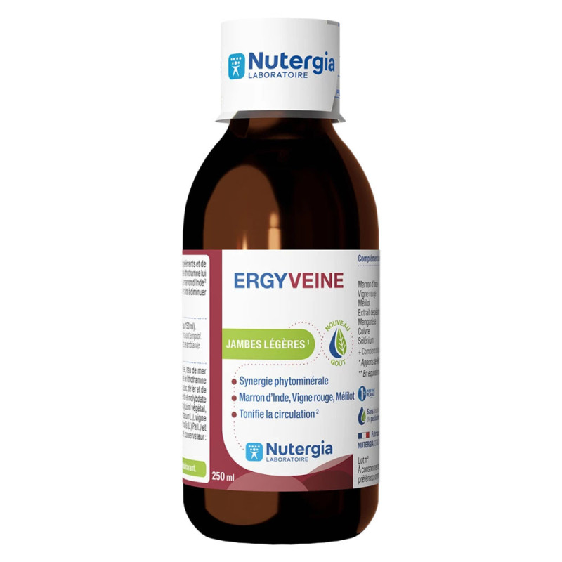 Nutergia Ergyveine Jambes légères 250ml Nutergia Ergyveine Jambes légères 250ml