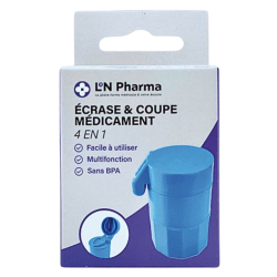 L2N Écrase et coupe médicament 4 en 1