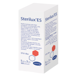Hartmann Sterilux ES compresses non stériles 5cmx5cm 100 pièces