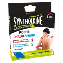 SyntholKiné Poche chaud/froid 14x18cm