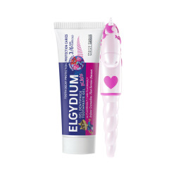 Elgydium Trousse de Voyage Kids Gel dentifrice + Brosse à dents