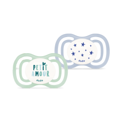 Dodie Extra 2 Sucettes anatomiques 0-6mois