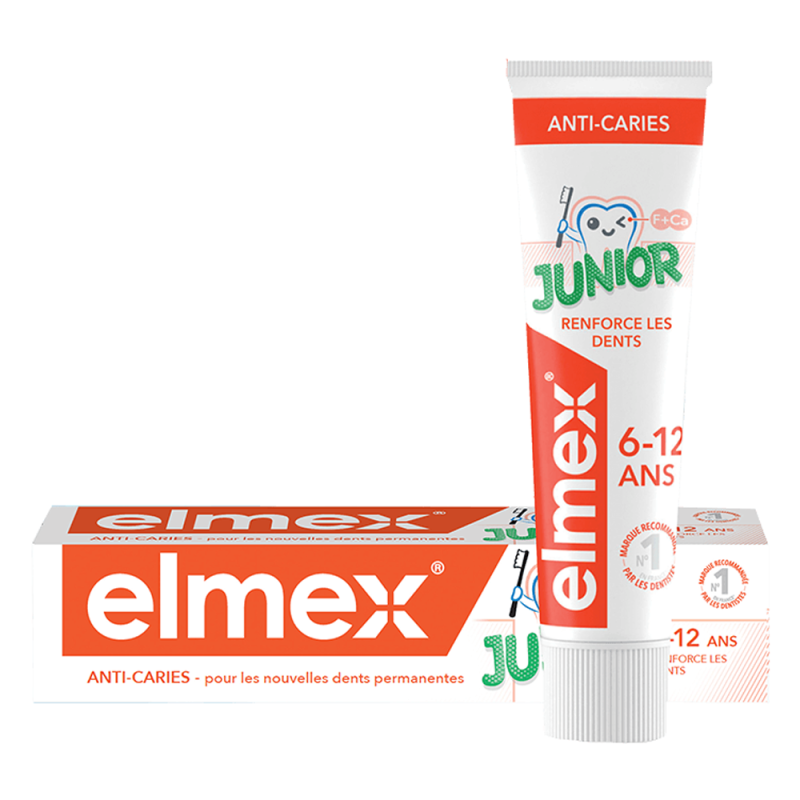 Elmex Junior Dentifrice 6-12ans 75ml Elmex Junior Dentifrice 6-12ans 75ml