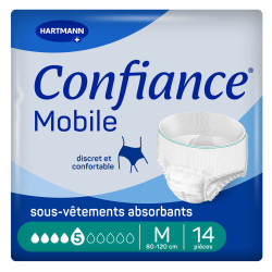 Hartmann Confiance Mobile 5 Sous-vêtements absorbant taille L