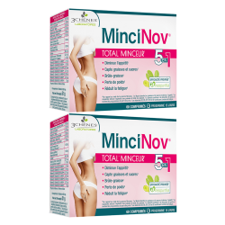 Les 3 Chênes MinciNov Total minceur lot de 2 x 60 comprimés