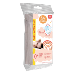 BabyCharm Pack week-end Couches Midi 4-9kg 5 changes