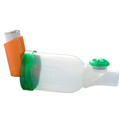 OptimHal TipsHaler Chambre d'inhalation sans masque