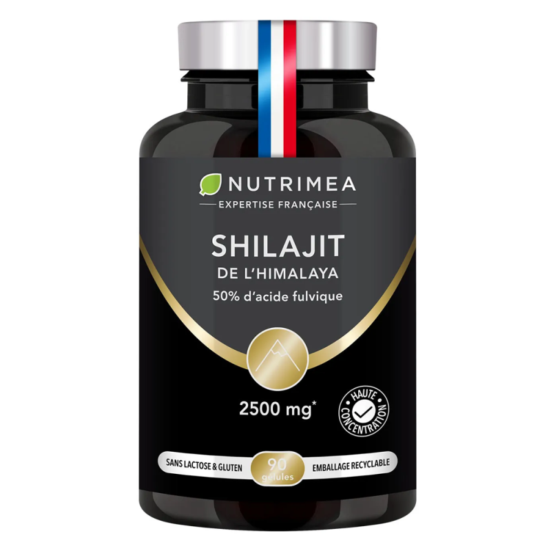 Nutrimea Shilajit 2500mg 90 gélules