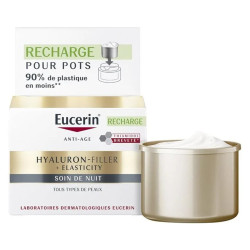 Eucerin Hyaluron-Filler + Elasticity Recharge soin de nuit 50ml