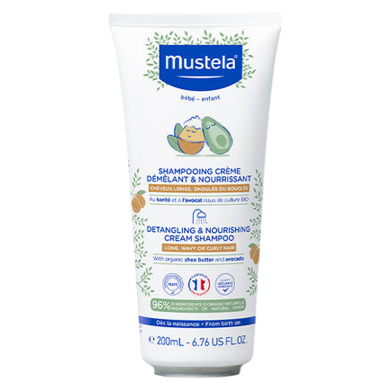 Mustela Shampooing Crème démêlant & nourrissant 200ml Mustela Shampooing Crème démêlant & nourrissant 200ml