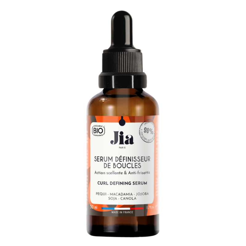 JIA Sérum Définisseur de boucles bio 50ml JIA Sérum Définisseur de boucles bio 50ml