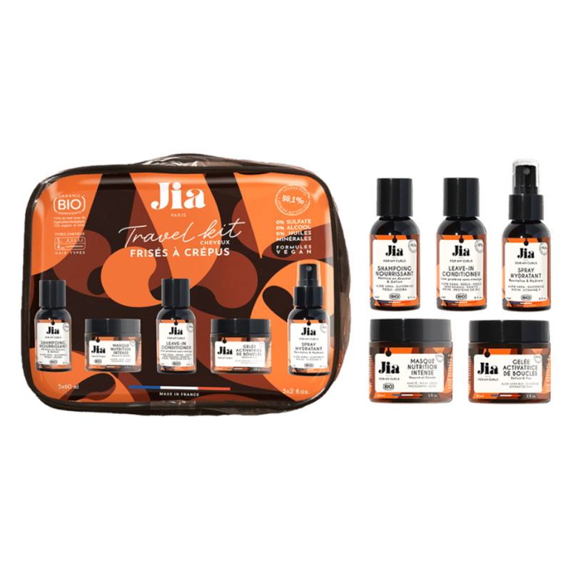 JIA Travel Kit Frisés à Crépus
