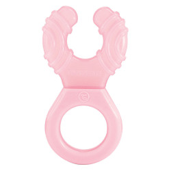 Twistshake Anneau de dentition réfrigérant 2 mois+ rose pastel