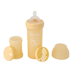 Twistshake Biberon anti-colique 2 mois+ caramel beige 260ml