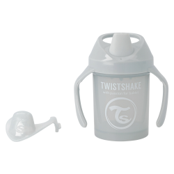 Twistshake Mini Cup Tasse 4 mois+ gris clair 230ml