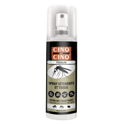 Cinq sur Cinq Spray Vêtements et Tissus Lotion anti-moustiques 100ml