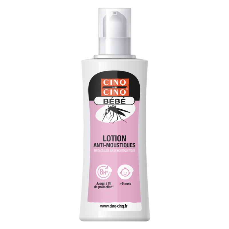 Cinq sur Cinq Bébé Lotion anti-moustiques 100ml Cinq sur Cinq Bébé Lotion anti-moustiques 100ml