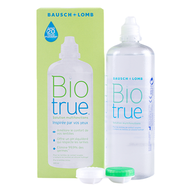 Bausch & Lomb Biotrue Solution multifonctions 300ml Bausch & Lomb Biotrue Solution multifonctions 300ml