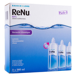 Bausch + Lomb ReNu MPS Solution multifonctions pack 3x360ml
