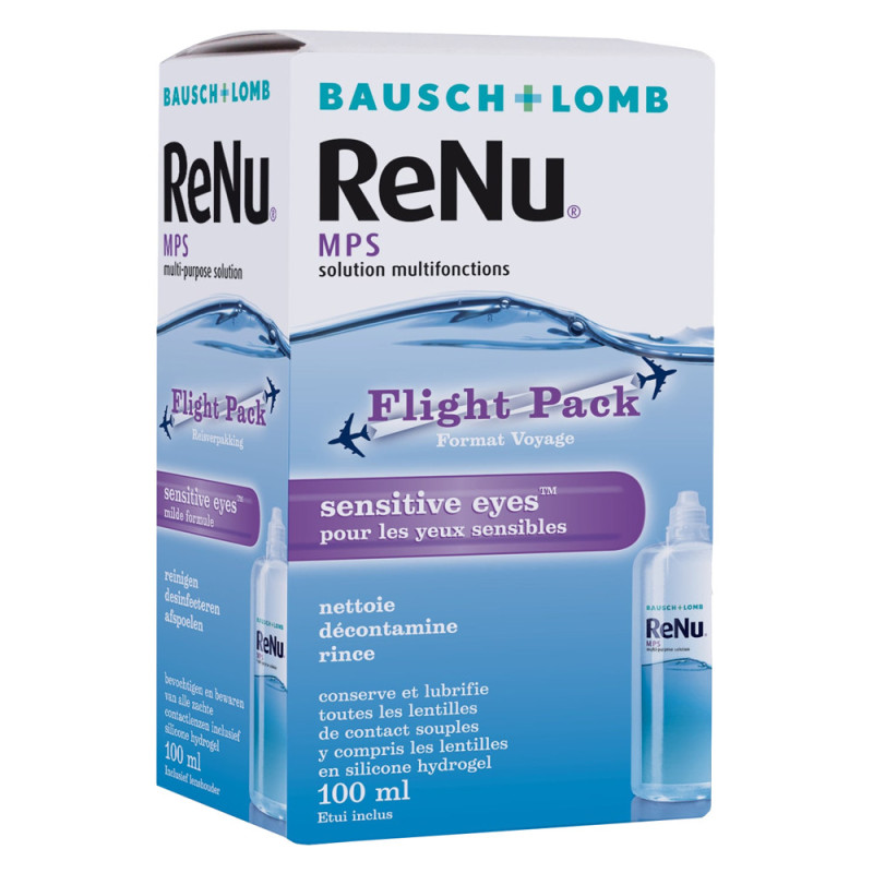 Bausch & Lomb Renu MPS Solution multifonctions 100ml Bausch & Lomb Renu MPS Solution multifonctions 100ml