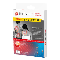 Bausch & Lomb ThermHot 3 Patchs chauffants multi-zones + 1 gratuit
