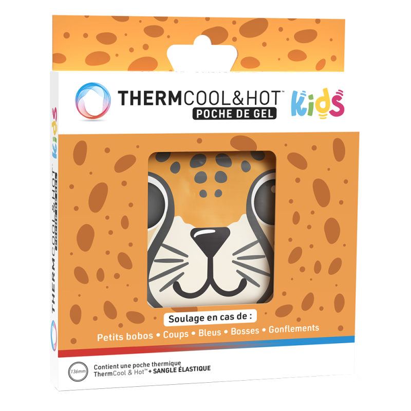 Bausch & Lomb ThermCool&Hot Kids Léopard Poche de gel Petits bobos Bausch & Lomb ThermCool&Hot Kids Léopard Poche de gel Petits bobos
