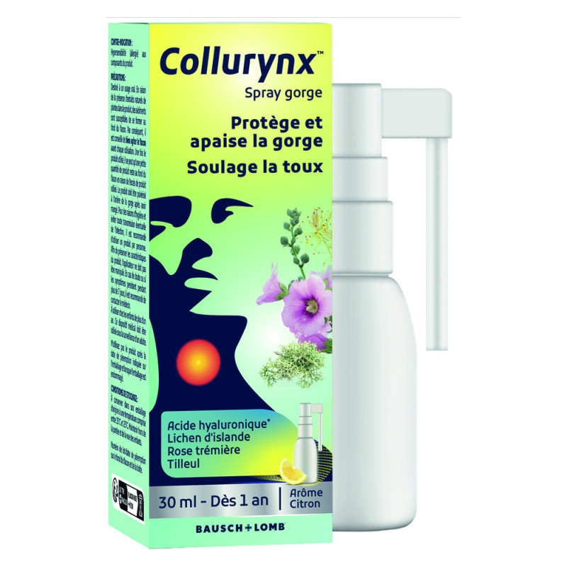 Bausch & Lomb Collurynx Spray gorge 30ml Bausch & Lomb Collurynx Spray gorge 30ml