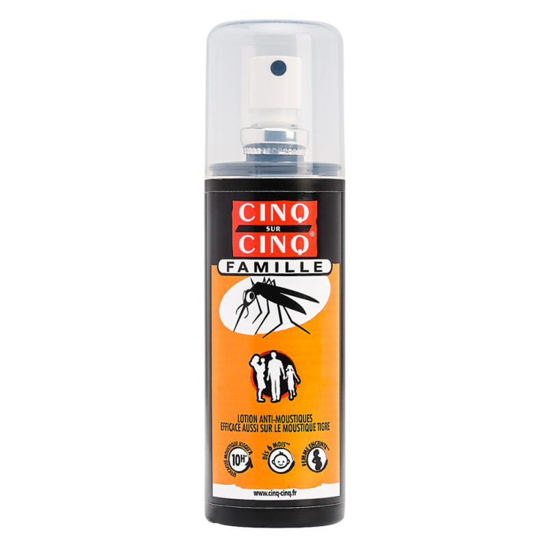 Cinq sur Cinq Famille Lotion anti-moustiques 100ml