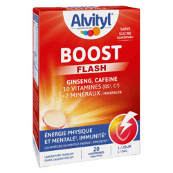 Alvityl Boost Ginseng et Caféine 20 comprimés