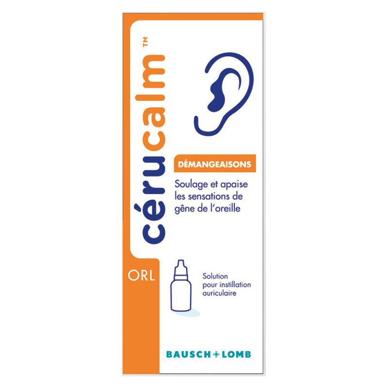 Bausch + Lomb Cérucalm Solution auriculaire démangeaisons 15ml