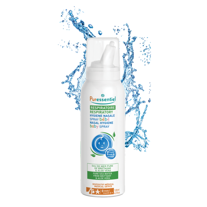 Puressentiel Respiratoire Hygiène Nasale spray bébé 120ml