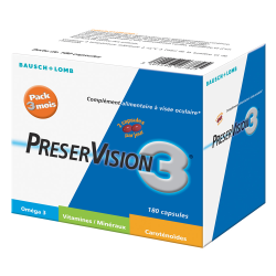 Bausch & Lomb PreserVision 3 - 180 capsules