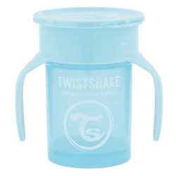 Twistshake Tasse 360 degrés 6 mois+ bleu pastel 230ml